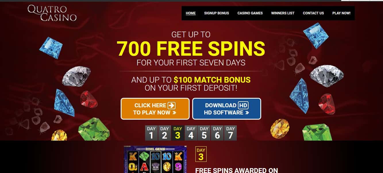 Quatro Casino Bonus