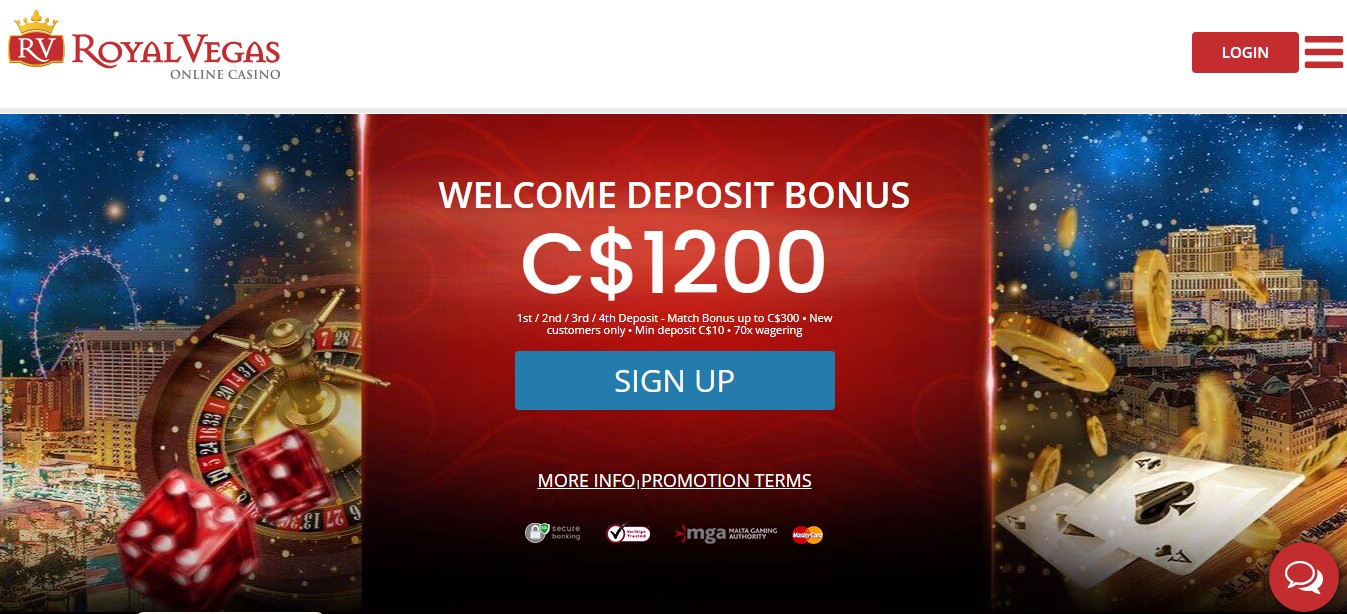 Royal Vegas Casino Bonus