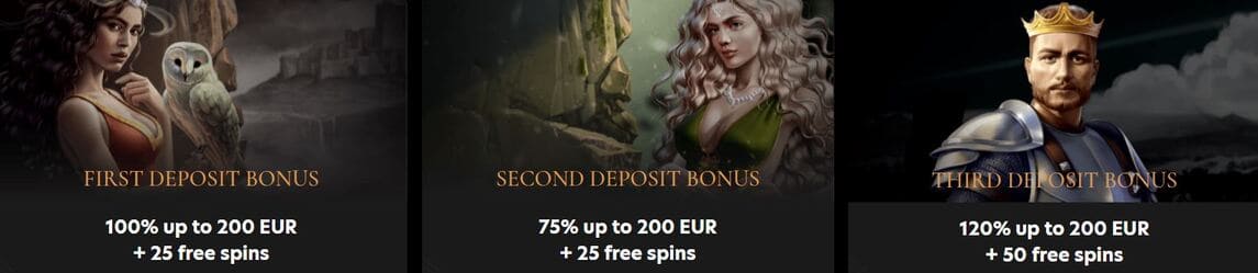 Kingdom Casino bonus