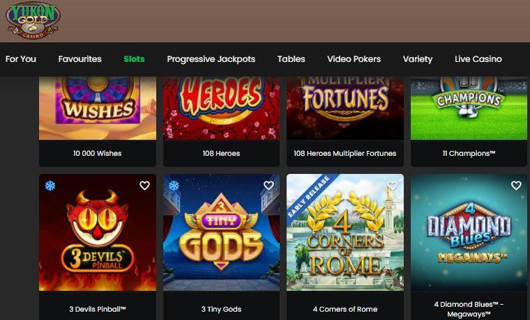 Yukon Gold Casino Slots