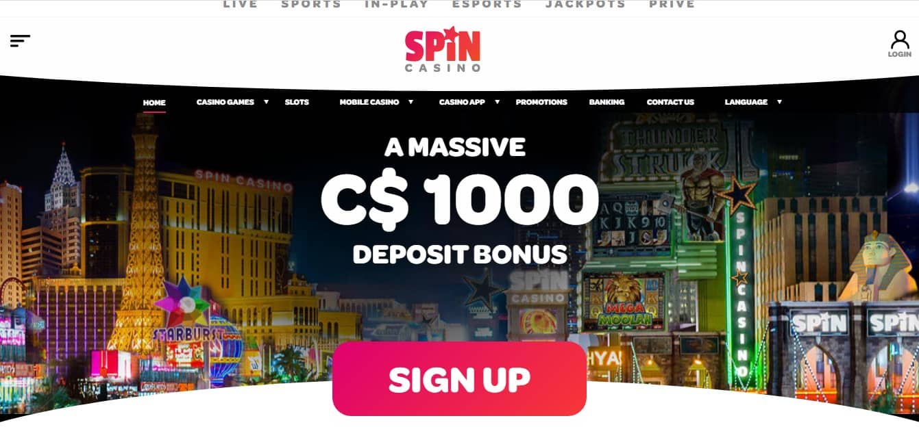 Spin Casino Bonus