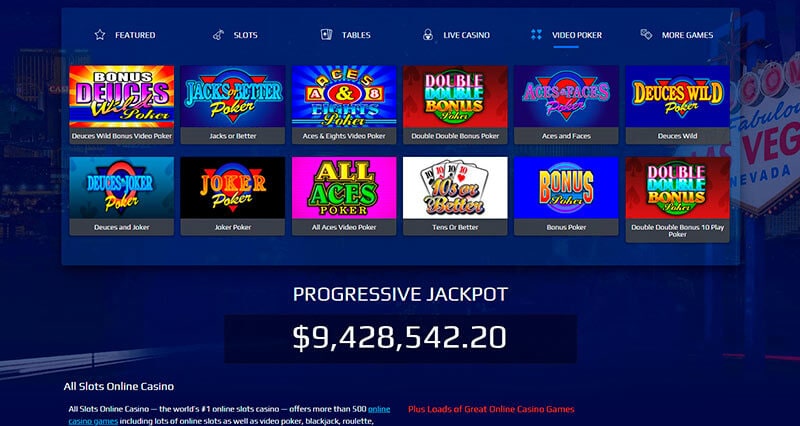 All Slots Casino Games