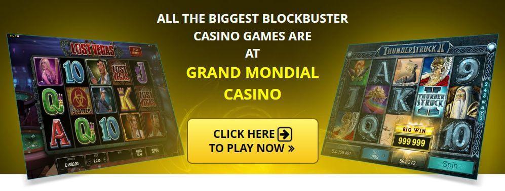 Grand Mondial Casino Games
