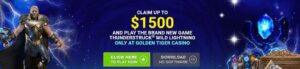 Golden Tiger Casino bonus