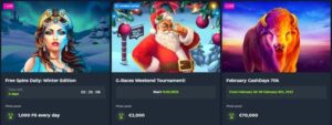 Gslot Casino tournaments