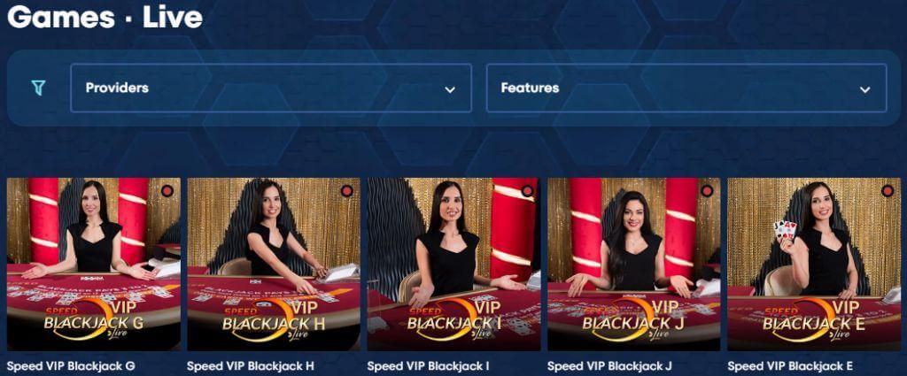 Spintropolis Casino Live Games