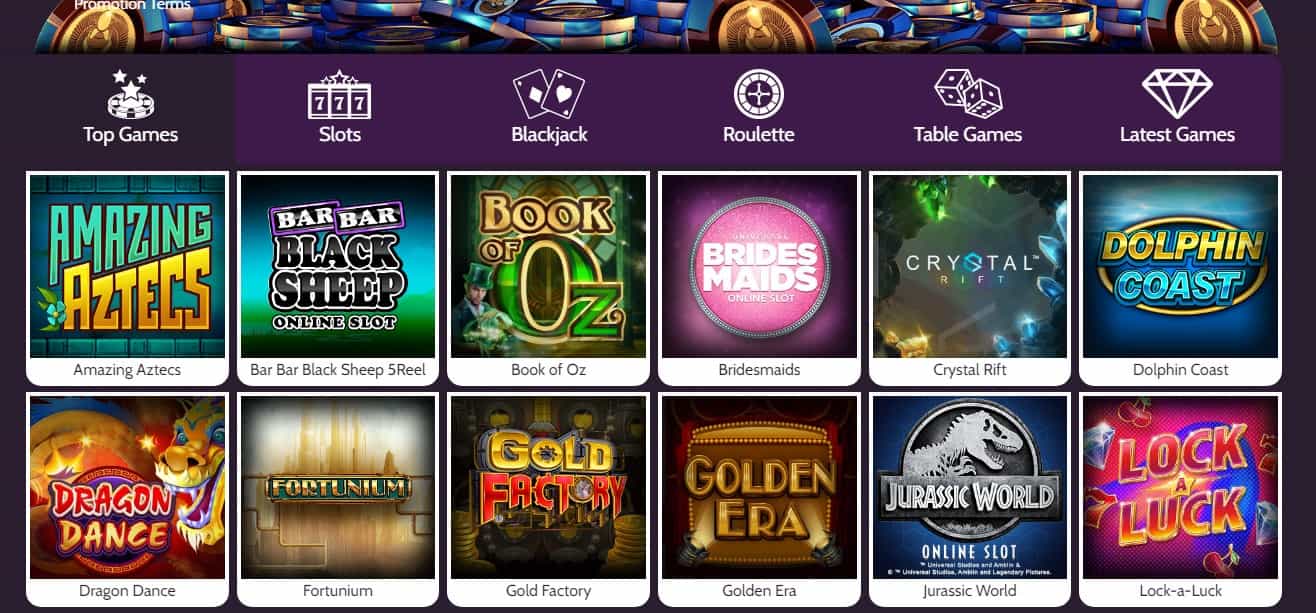 Mummys Gold Casino Games