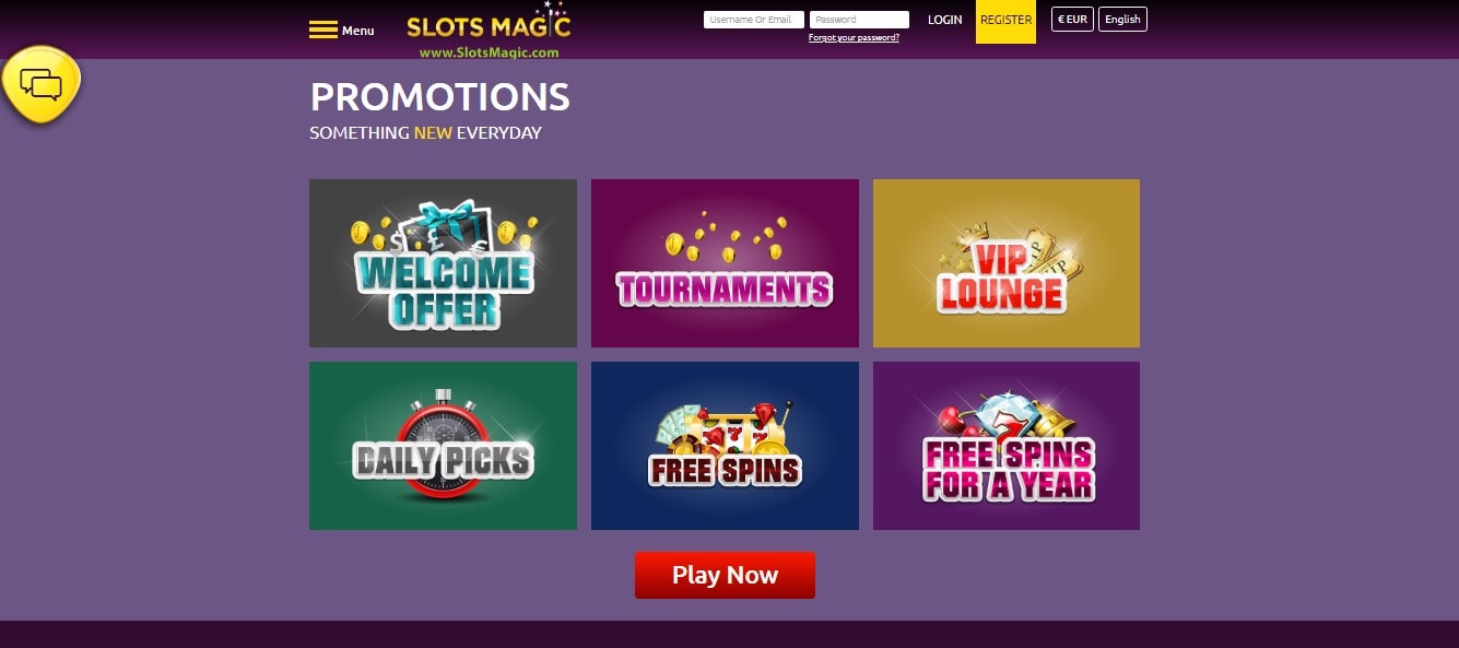 Slots Magic Casino Promotions