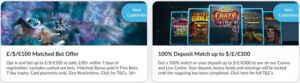 BetVictor Casino bonuses