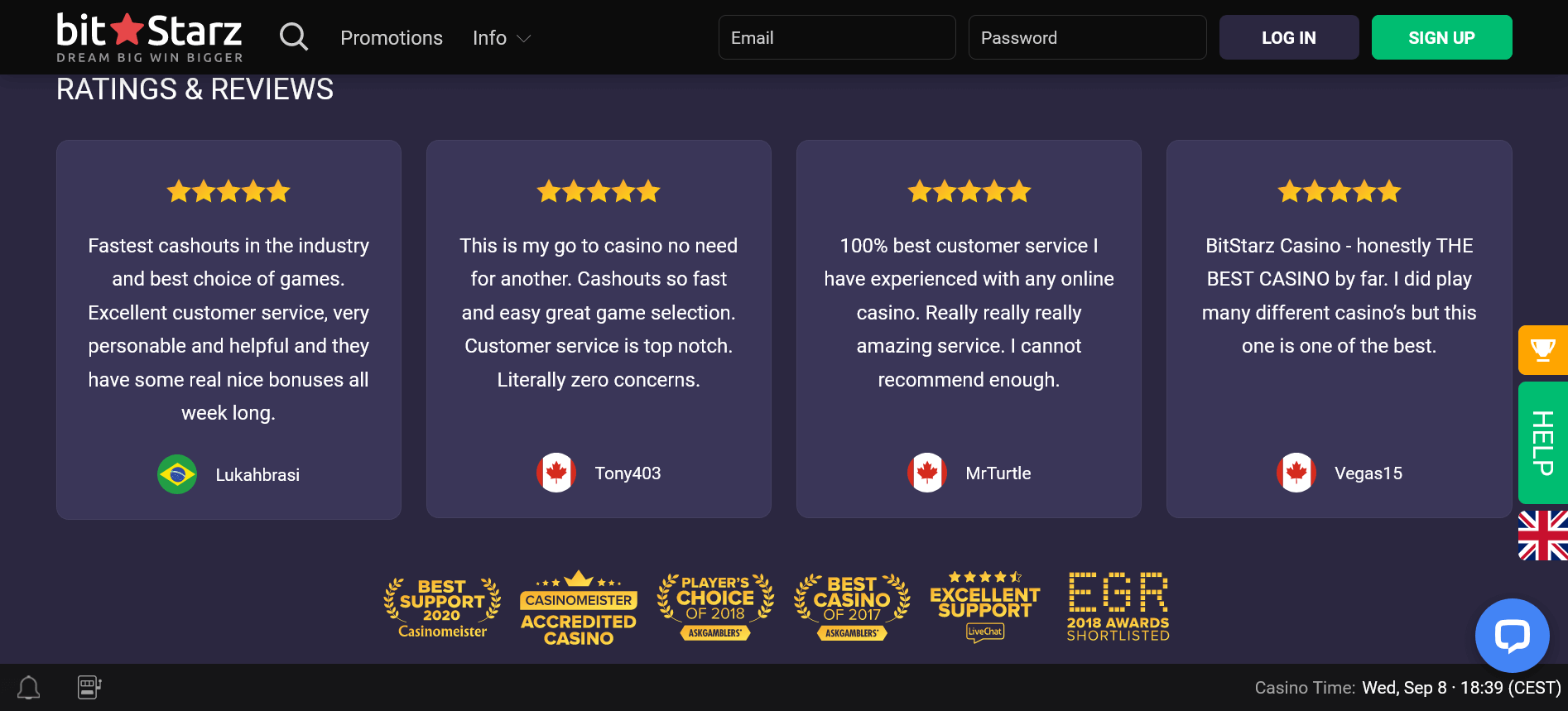 BitStarz Casino Reviews