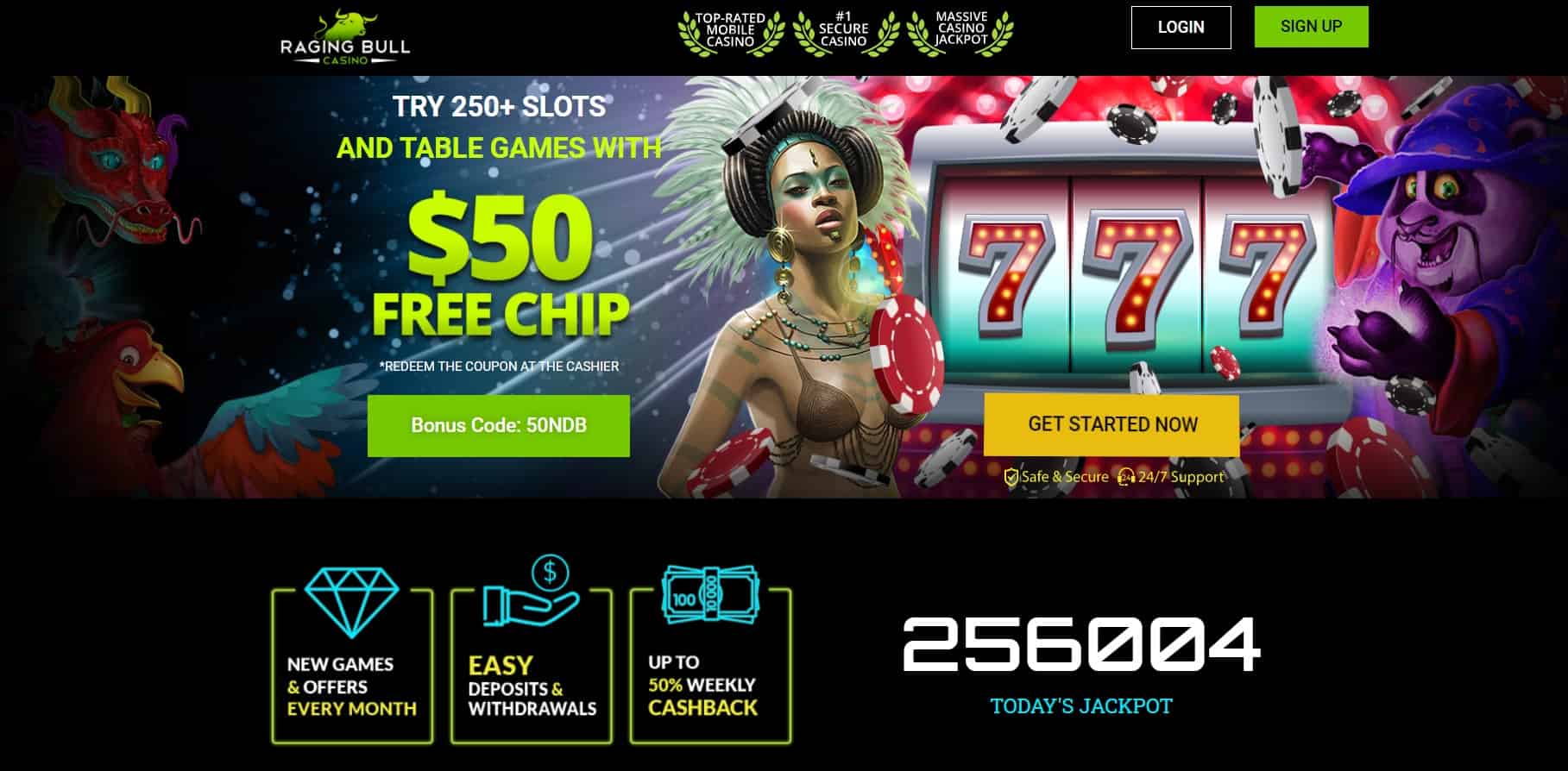 Raging Bull Casino Promos