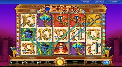 Cleopatra Slot ScreenShot 1