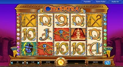 Cleopatra Slot ScreenShot 2