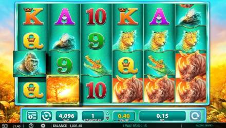 Raging Rhino Slot ScreenShot 3