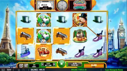 Super Monopoly Money Slot ScreenShot 1
