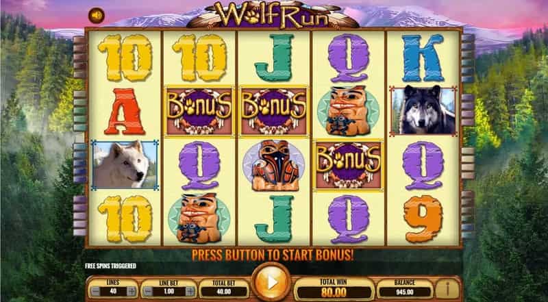 Wolfrun Slot Machine