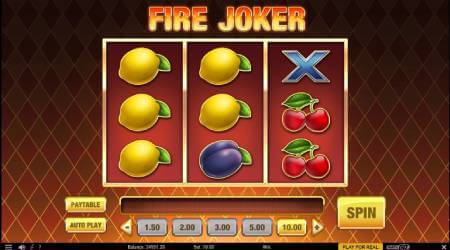 Fire Joker Slot Machine Online for Free & Real Money