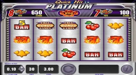 Quick Hit Platinum Slot Machine Online for Free & Real Money