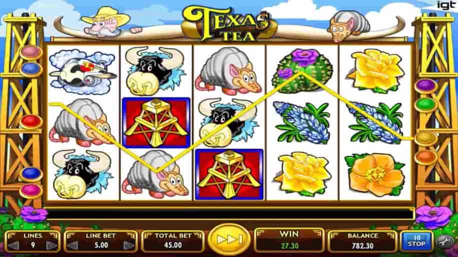 Texas Tea Slot ScreenShot 2